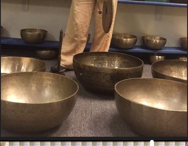 Giant Singing Bowls Sound Therapy 17" to 22"