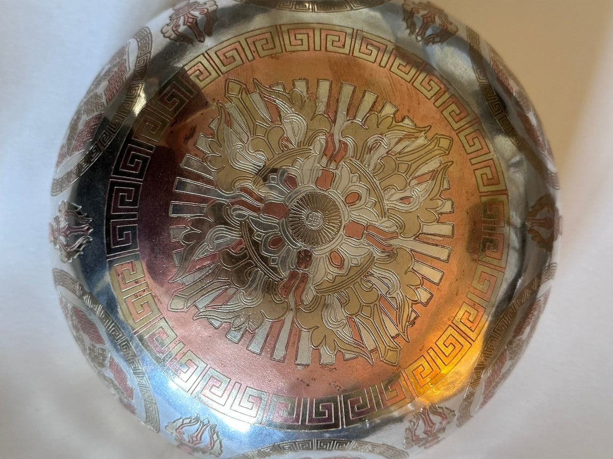 Tri Color Buddha Bowl from India&#39;s Unique Signature Series