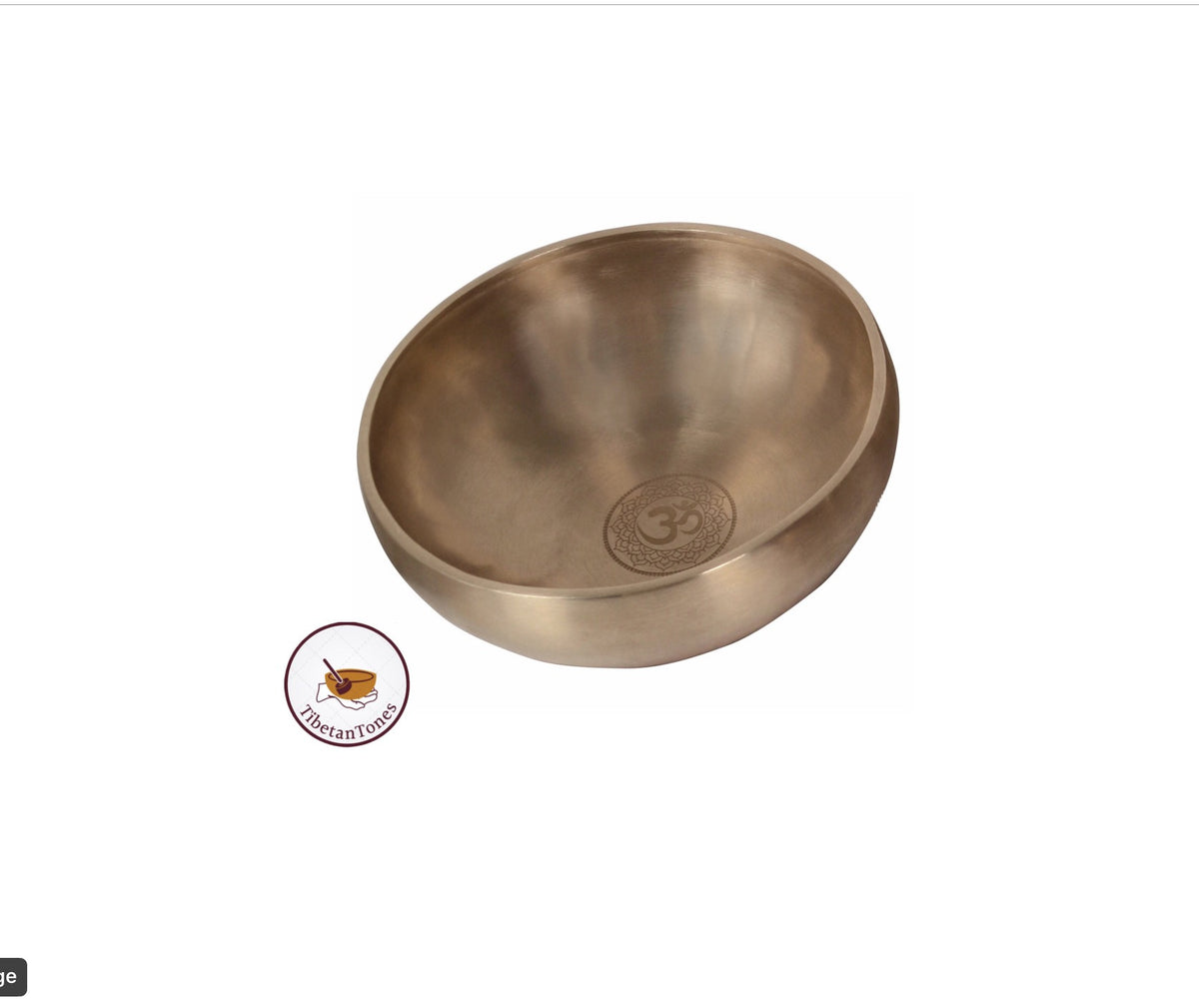 High Heart Shen Singing Bowl by TibetanTones/ OM symbol