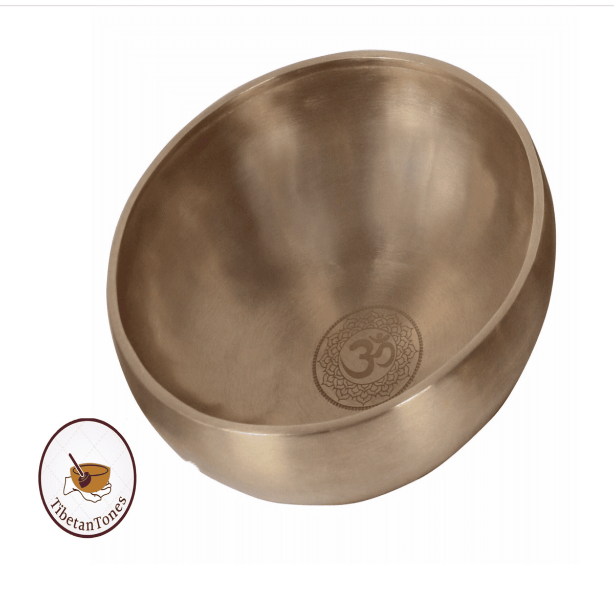 High Heart Shen Singing Bowl by TibetanTones/ OM symbol