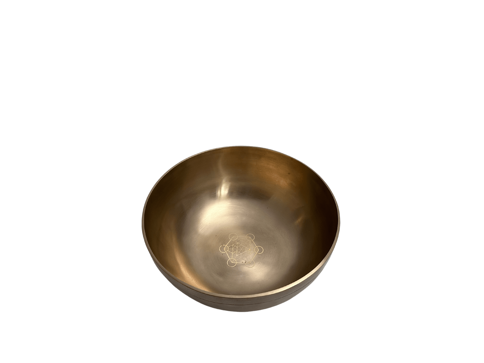 9” Tibetan Singing bowl . Sacred geometry