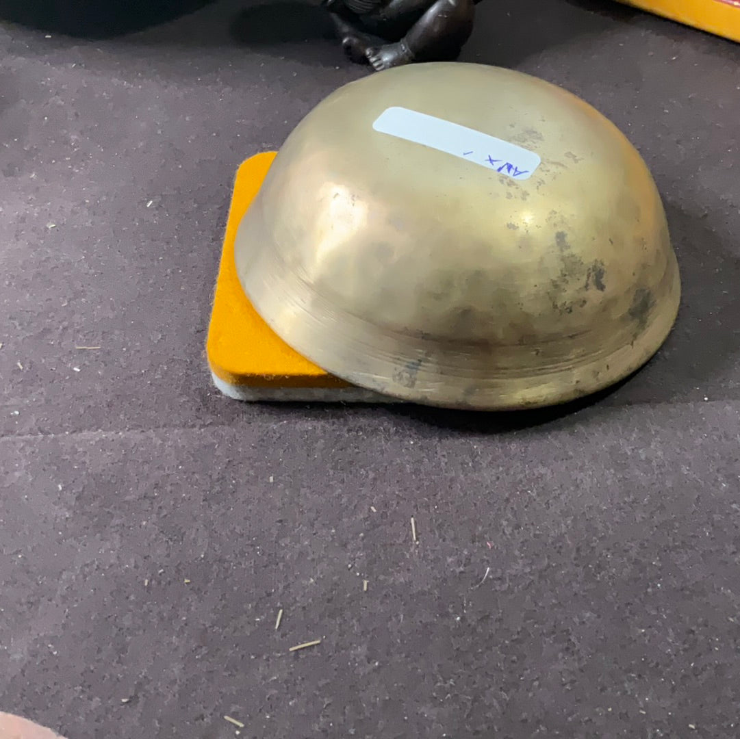 5” bronze saucer Antique singing bowl